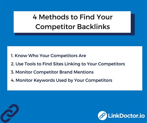 How to Find Competitor Backlinks (4 Methods) .